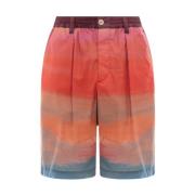 Multicolor Casual Shorts Ss23 Marni , Multicolor , Heren