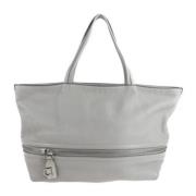 Pre-owned Leather shoulder-bags Salvatore Ferragamo Pre-owned , Gray ,...
