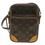 Pre-owned Canvas louis-vuitton-bags Louis Vuitton Vintage , Brown , Da...