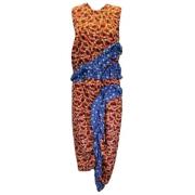 Pre-owned Silk dresses Marni Pre-owned , Multicolor , Dames