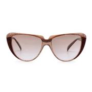 Pre-owned Plastic sunglasses Yves Saint Laurent Vintage , Brown , Dame...