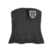 Pre-owned Fabric tops Dior Vintage , Black , Dames