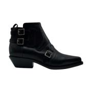 Pre-owned Leather boots Dior Vintage , Black , Dames