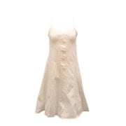 Pre-owned Cotton dresses Ralph Lauren Pre-owned , White , Dames
