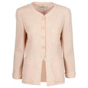 Pre-owned Cotton outerwear Valentino Vintage , Pink , Dames