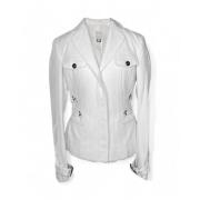 Pre-owned Cotton outerwear Versace Pre-owned , White , Dames