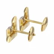 Pre-owned Yellow Gold earrings Louis Vuitton Vintage , Yellow , Dames