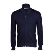 Gran Sasso Cardigan met rits Gran Sasso , Blue , Heren