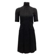 Pre-owned Fabric dresses Chanel Vintage , Black , Dames