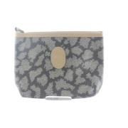 Pre-owned Fabric pouches Yves Saint Laurent Vintage , Gray , Dames