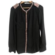 Pre-owned Fabric tops Isabel Marant Pre-owned , Black , Dames