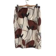 Pre-owned Silk bottoms Marni Pre-owned , Beige , Dames