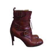 Pre-owned Boots Dolce & Gabbana Pre-owned , Brown , Dames