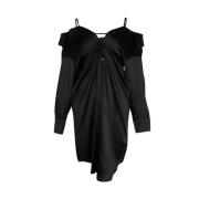 Pre-owned Silk dresses Alexander Wang Pre-owned , Black , Dames