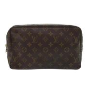 Pre-owned Canvas louis-vuitton-bags Louis Vuitton Vintage , Brown , Da...