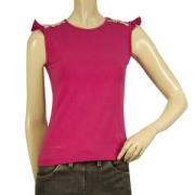 Pre-owned Cotton tops Burberry Vintage , Pink , Dames