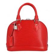 Pre-owned Leather louis-vuitton-bags Louis Vuitton Vintage , Red , Dam...