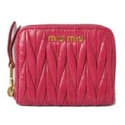 Pre-owned Fabric wallets Miu Miu Pre-owned , Red , Dames