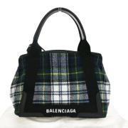 Pre-owned Wool balenciaga-bags Balenciaga Vintage , Green , Dames