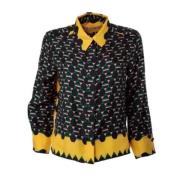 Pre-owned Silk tops Marni Pre-owned , Black , Dames