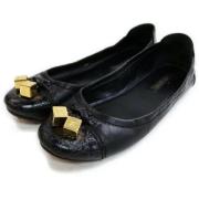 Pre-owned Platte schoenen Louis Vuitton Vintage , Black , Dames