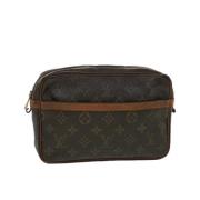 Pre-owned Canvas louis-vuitton-bags Louis Vuitton Vintage , Brown , Da...