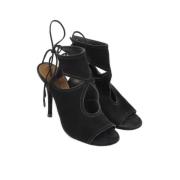 Pre-owned Sandalen Aquazzura Pre-owned , Black , Dames