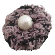 Pre-owned Pearl brooches Chanel Vintage , Pink , Dames