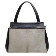 Pre-owned Leather handbags Celine Vintage , Black , Dames