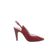 Pre-owned Leather heels Givenchy Pre-owned , Red , Dames
