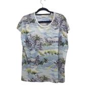 Pre-owned Cotton tops Saint Laurent Vintage , Blue , Dames