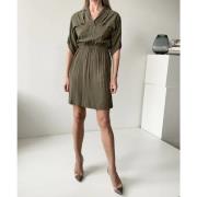 Pre-owned Fabric dresses Burberry Vintage , Green , Dames