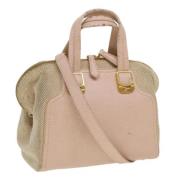 Pre-owned Leather fendi-bags Fendi Vintage , Pink , Dames