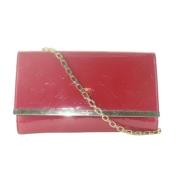 Pre-owned Leather louis-vuitton-bags Louis Vuitton Vintage , Red , Dam...