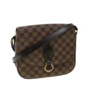 Pre-owned Canvas louis-vuitton-bags Louis Vuitton Vintage , Brown , Da...