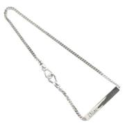 Pre-owned Metal necklaces Dior Vintage , Gray , Dames