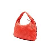 Pre-owned Leather handbags Bottega Veneta Vintage , Red , Dames