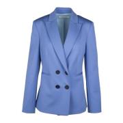 Moderne dubbelrijige blazer Liviana Conti , Blue , Dames