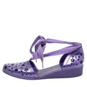 Pre-owned Platte schoenen Marc Jacobs Pre-owned , Purple , Dames