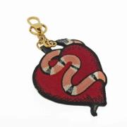 Pre-owned Canvas key-holders Gucci Vintage , Red , Dames