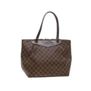 Pre-owned Canvas louis-vuitton-bags Louis Vuitton Vintage , Brown , Da...