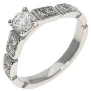 Pre-owned Platinum rings Chanel Vintage , Gray , Dames