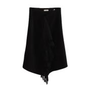 Pre-owned Wool bottoms Balenciaga Vintage , Black , Dames