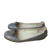 Pre-owned Platte schoenen Balenciaga Vintage , Gray , Dames