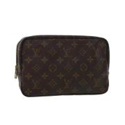 Pre-owned Canvas louis-vuitton-bags Louis Vuitton Vintage , Brown , Da...