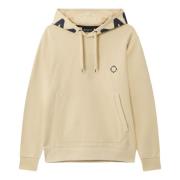 Ecru Hoodies Ma.strum , Beige , Heren