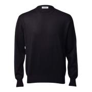 Zwarte Pullovers Gran Sasso , Black , Heren