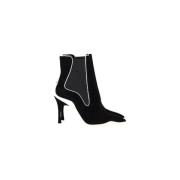 Pre-owned Suede boots René Caovilla Pre-owned , Black , Dames
