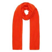 Oranje Sjaals Absolut Cashmere , Orange , Dames