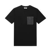 Zwarte T-shirts Balr. , Black , Heren